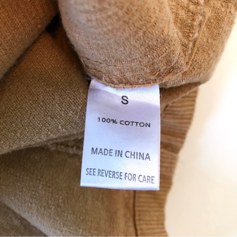 Wishlist Corduroy A-Line Mini Skirt Caramel Brown Snap Button Front Women’s S - Picture 9 of 13